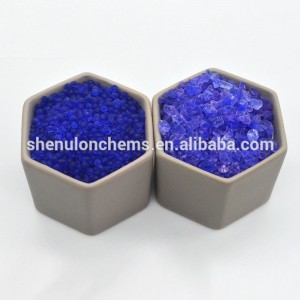 Gel di silice blu essiccante per trasformatori 1-3mm 2-5mm 4-8mm